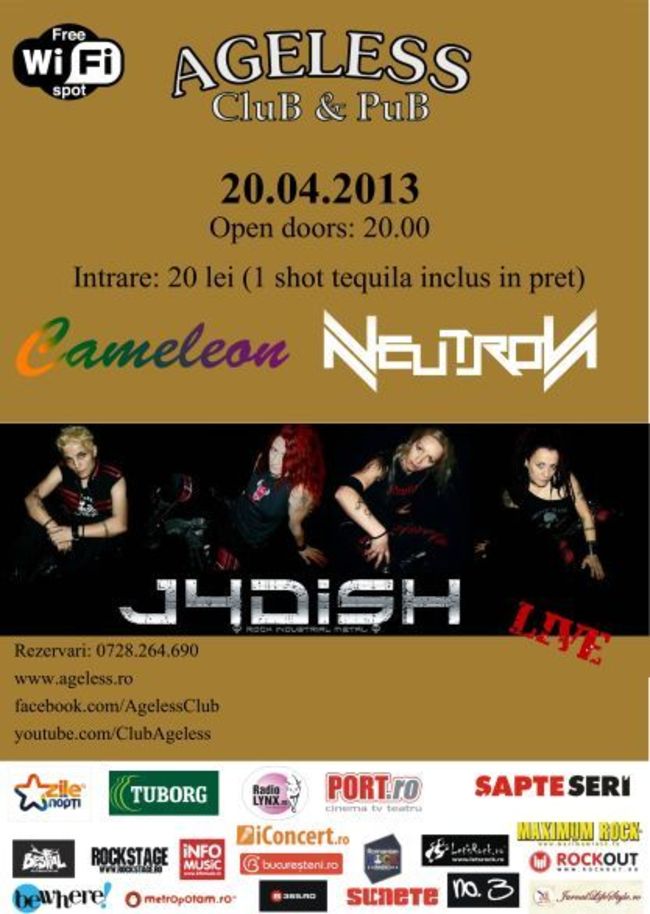 Concert Jadish si Neutron in Bucuresti